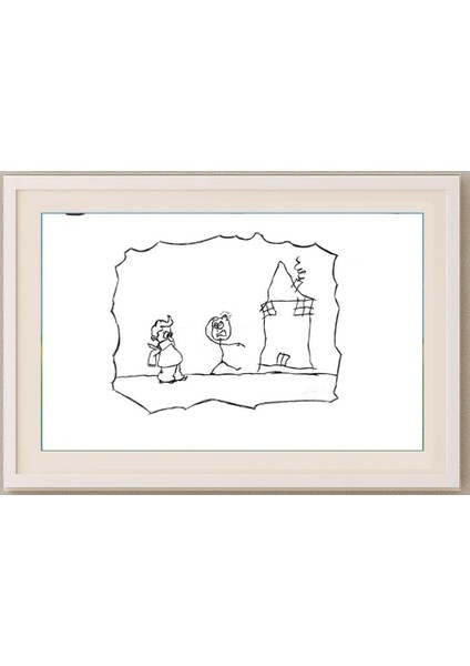 Mim Kha 29X21CM Orijinal Karikatür Tablo fırsatları