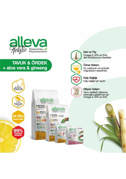 Holistik Tavuklu & Ördekli Tahılsız Yetişkin veya Kısırlaştırılmış Kedi Maması 1,5 Kg fiyatları