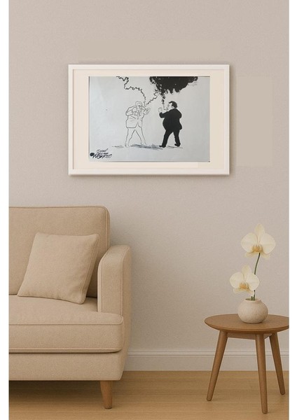 Wonsoo Yi 35X25CM Orijinal Karikatür Tablo indirimleri