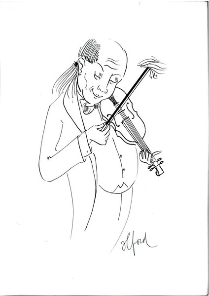 Richard Francis Vosters 29X21CM Orijinal Karikatür Tablo modelleri