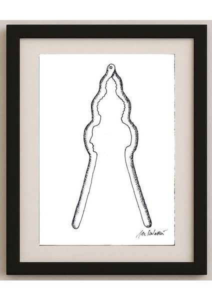 Jasminko Mulaomerovic 29X21CM Orijinal Karikatür Tablo