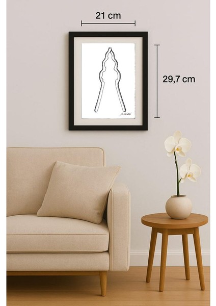 Jasminko Mulaomerovic 29X21CM Orijinal Karikatür Tablo fiyatları