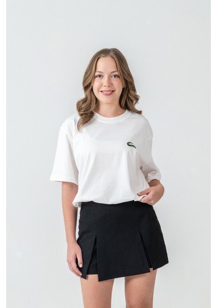 Unisex Erkek/kadın Oversize Bisiklet Yaka %100 Pamuk Basic T-Shirt modelleri