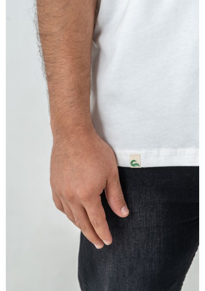 Unisex Erkek/kadın Oversize Bisiklet Yaka %100 Pamuk Basic T-Shirt indirimleri