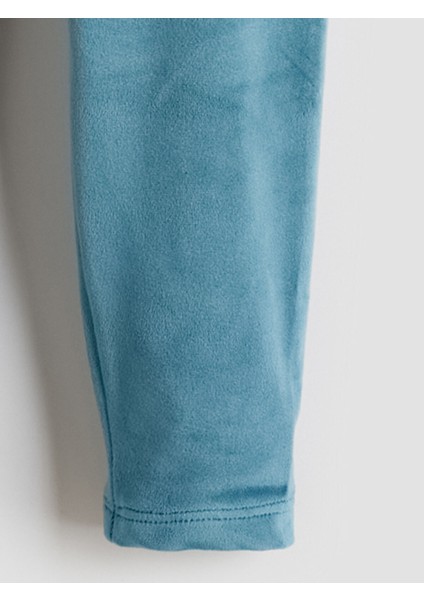 Yeni Sezon Beli Lastikli Kadife Kız Çocuk Tayt modelleri