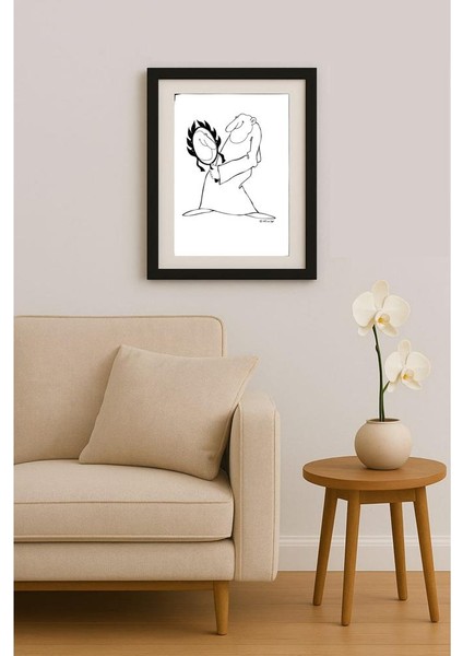 Rudi Schmückle 29X21CM Orijinal Karikatür Tablo fiyatları