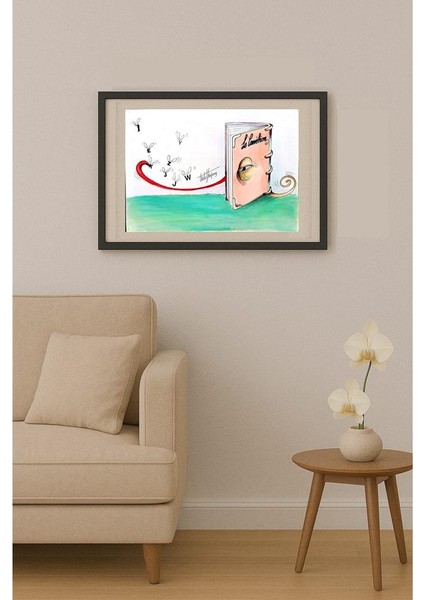 Sterpone Carlo 27X18CM Orijinal Karikatür Tablo fiyatları