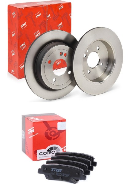 Fren Arka Balata ve Disk Takımı Hyundaı Accent Blue 2011-2019