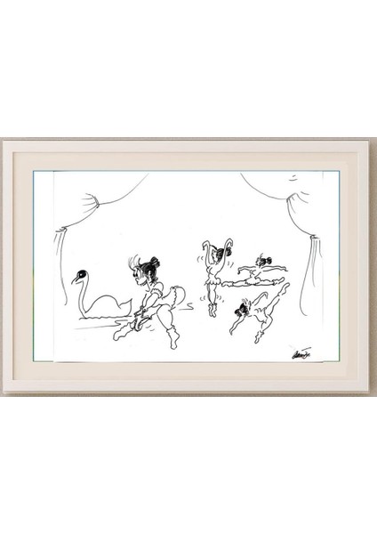 Branco Premuzic 29X21CM Orijinal Karikatür Tablo fırsatları