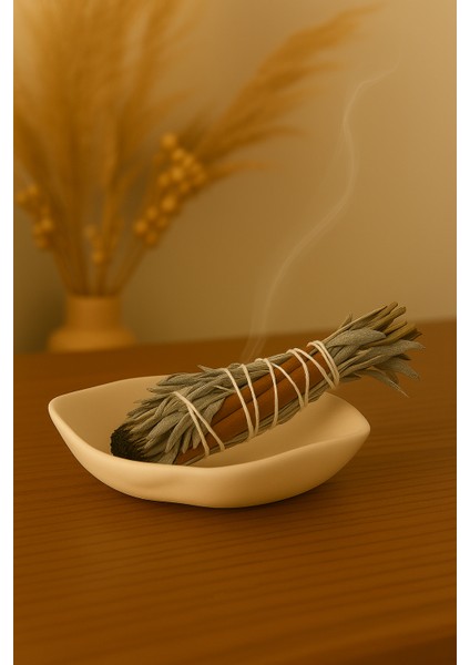 Doğal Adaçayı ve Tarçın Demet Tütsü – Enerji Temizliği, Meditasyon ve Huzur fırsatları