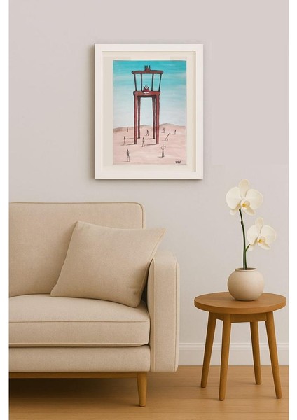 Jano Valter 43X30CM Orijinal Karikatür Tablo indirimleri