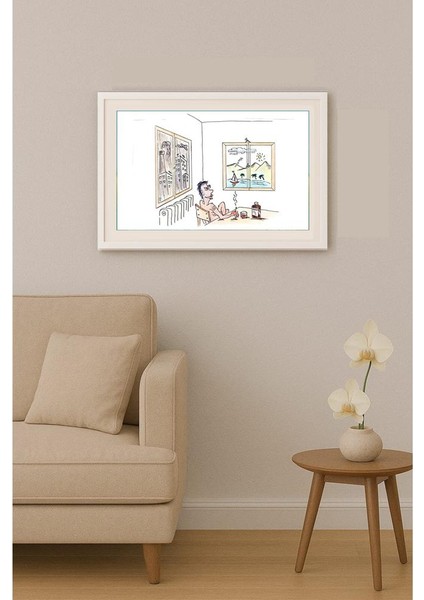 George Sabev 35X25CM Orijinal Karikatür Tablo indirimleri