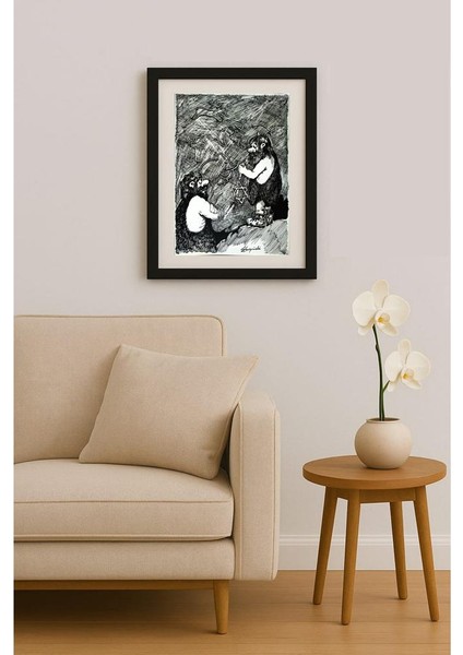 Slawomir Luczynski 29X21CM Orijinal Karikatür Tablo fiyatları