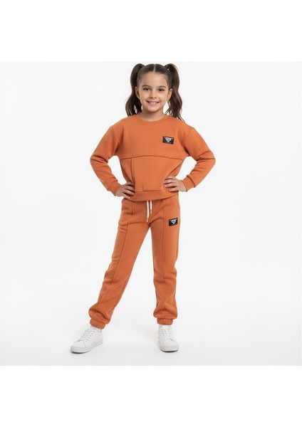 Armalı 3 Iplik Şardonlu Kumaş Unisex Alt Üst Takım 3-8 Yaş modelleri