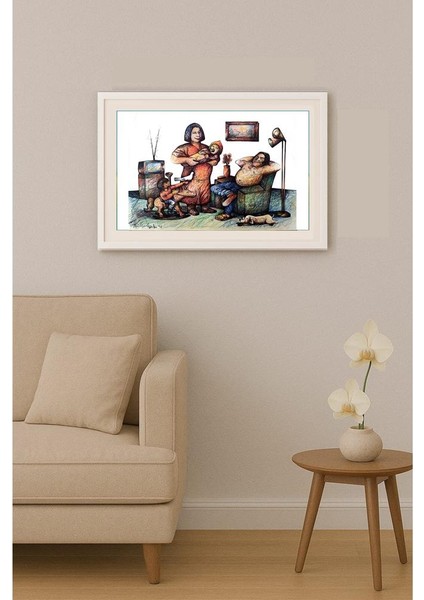 Candido Isidfo Cuenca Fuentes 43X30CM Orijinal Karikatür Tablo indirimleri