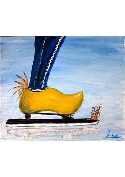 Gerdade Joas 35X30CM Orijinal Karikatür Tablo modelleri