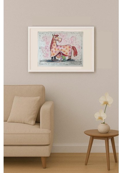 Viacheslav Bibishev 43X30CM Orijinal Karikatür Tablo indirimleri