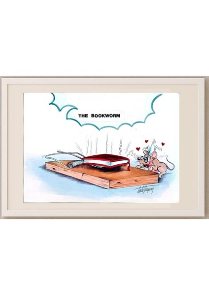 Sterpone Carlo 27X18CM Orijinal Karikatür Tablo fırsatları