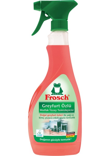 Greyfurt Özlü Mutfak Yüzey Temizleyici 500 ml 4 Adet