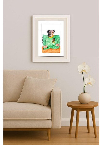 Tsocho Peev 35X25CM Orijinal Karikatür Tablo indirimleri