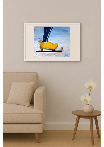 Gerdade Joas 35X30CM Orijinal Karikatür Tablo indirimleri