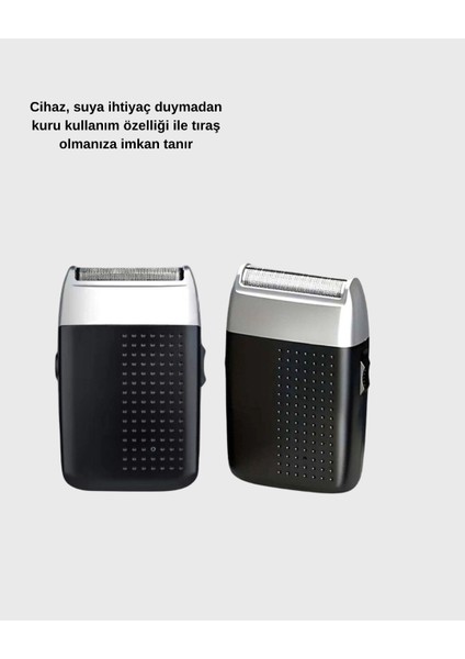 Bfs Taşınabilir Şarjlı Tıraş Makinesi – Kuru Kullanım, Özel Sakal Başlıkları fırsatları