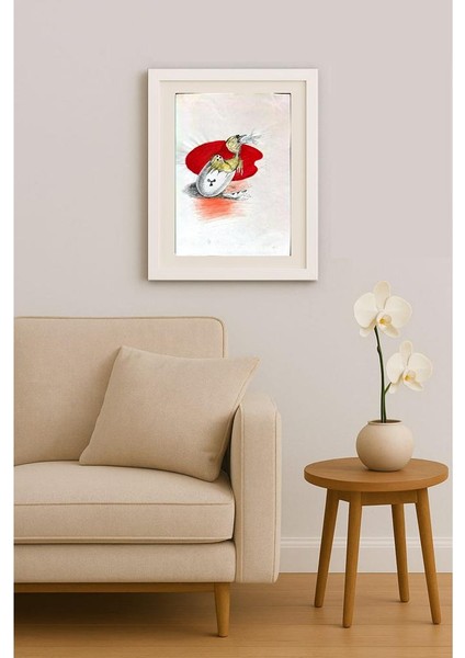 Pari Mohammad Nabi 29X21CM Orijinal Karikatür Tablo indirimleri