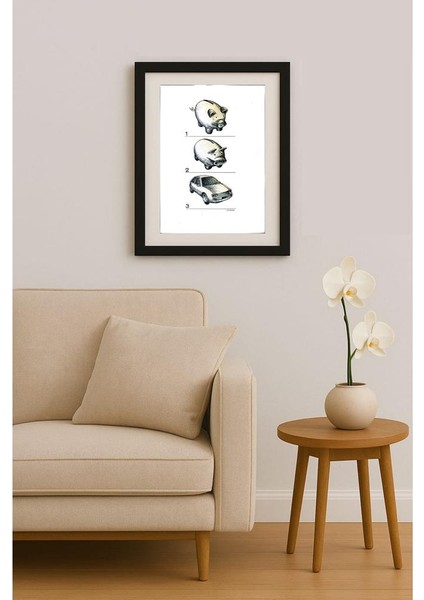 Vladimiras Beresniovas 29X21CM Orijinal Karikatür Tablo fiyatları