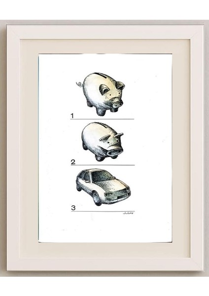 Vladimiras Beresniovas 29X21CM Orijinal Karikatür Tablo fırsatları