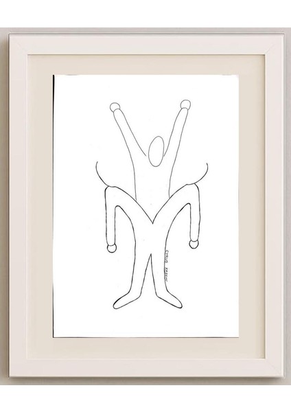 Cyrus Kazemi 29X21CM Orijinal Karikatür Tablo fırsatları