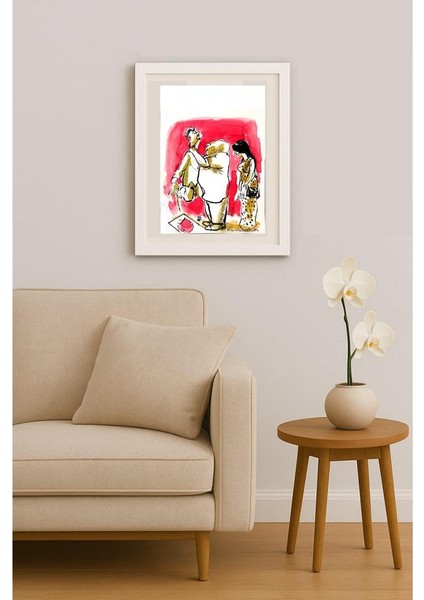 Vasantha Hosabettu 22X16CM Orijinal Karikatür Tablo indirimleri