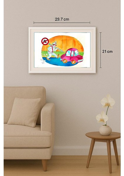 Morteza Azarkheil 29X21CM Orijinal Karikatür Tablo indirimleri