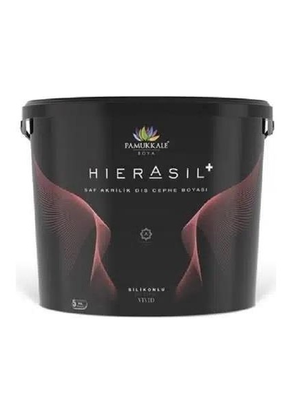 Hierasil %100 Saf Akrilik Silikonlu Dış Cephe Boyası 15 Lt