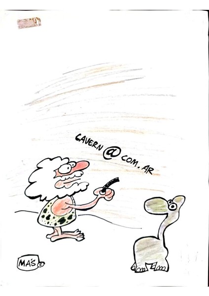 Sergio Mas 24X18CM Orijinal Karikatür Tablo modelleri