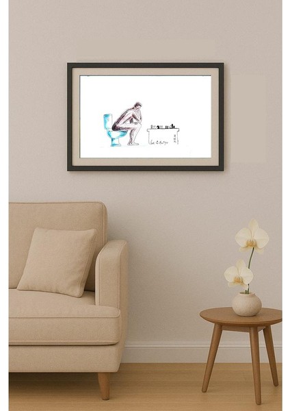 Mok Siu Man 35X25CM Orijinal Karikatür Tablo fiyatları