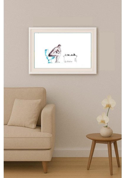 Mok Siu Man 35X25CM Orijinal Karikatür Tablo indirimleri