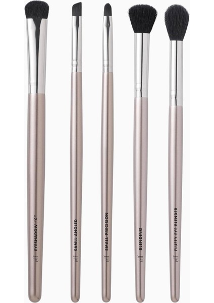 Smokey Eye Fırça Seti 5 Parçalı Göz Makyajı Fırça Kiti