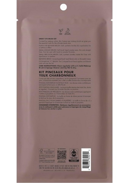 Smokey Eye Fırça Seti 5 Parçalı Göz Makyajı Fırça Kiti indirimleri
