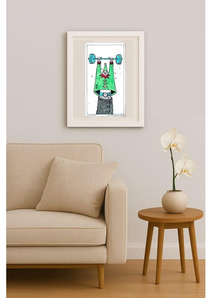 Mihaita Porumbita 21X11CM Orijinal Karikatür Tablo indirimleri