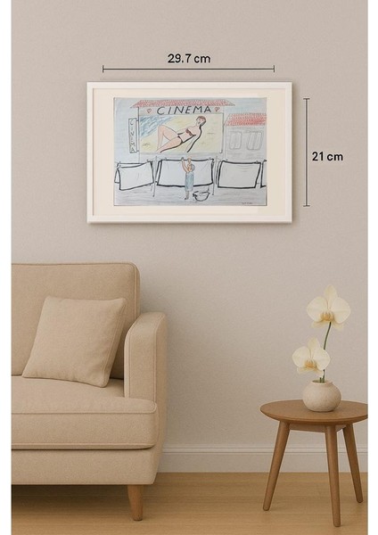 Michael Tetievski 29X21CM Orijinal Karikatür Tablo indirimleri