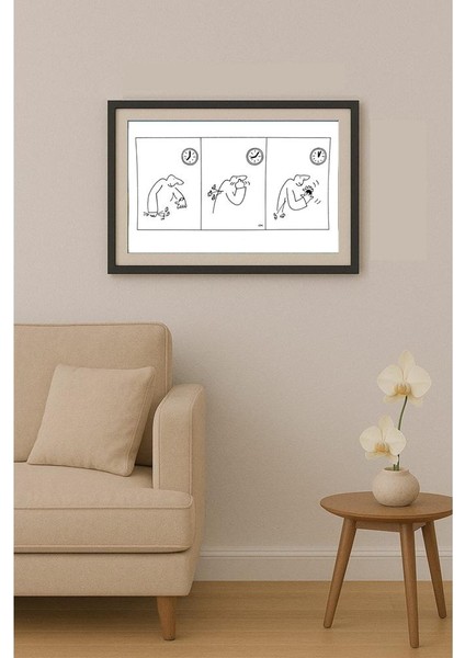 Vasantha Hosabettu 22X16CM Orijinal Karikatür Tablo fiyatları