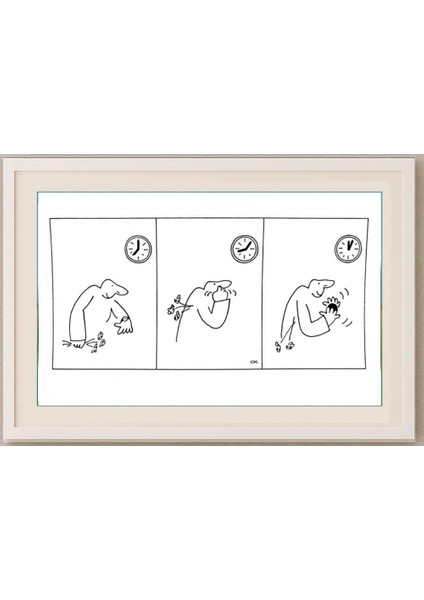 Vasantha Hosabettu 22X16CM Orijinal Karikatür Tablo fırsatları