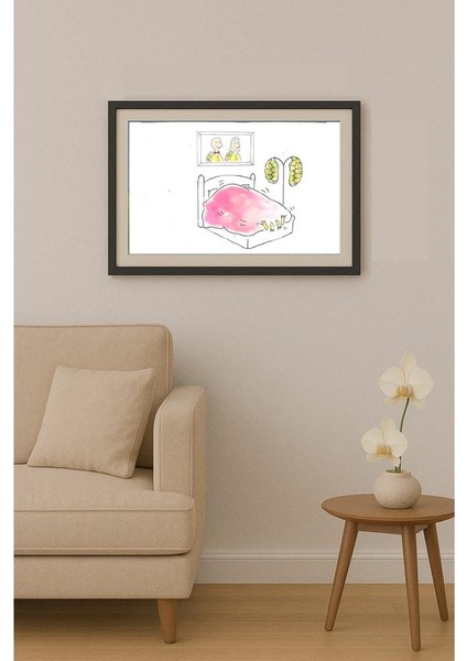 Zola Zli 35X25CM Orijinal Karikatür Tablo fiyatları