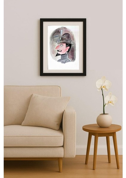 Cristian Topan 43X30CM Orijinal Karikatür Tablo fiyatları