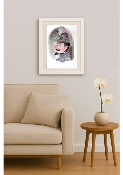 Cristian Topan 43X30CM Orijinal Karikatür Tablo indirimleri