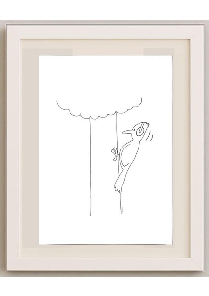 Pour Mohammad Khan Farhad 35X25CM Orijinal Karikatür Tablo fırsatları