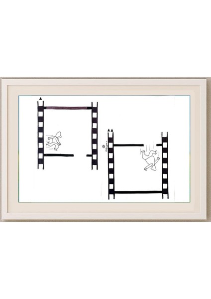 Mostafa Hossein Nia 35C25CM Orijinal Karikatür Tablo fırsatları