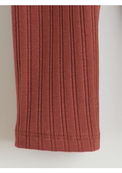 Yeni Sezon Beli Lastikli Basic Kız Çocuk Tayt fırsatları