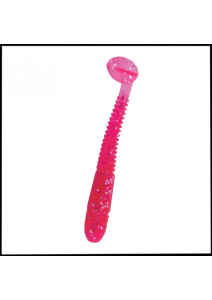 Uyguna-Yakala 1,1g 55MM - Silikon Kurt Yem uv - pembe - Karides KOKULU -YEM.760