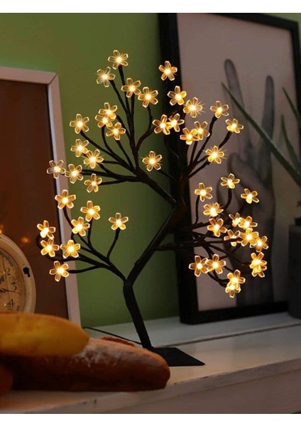 Dekoratif Kiraz Ağacı Masaüstü USB LED Lamba / GT-CL16 modelleri